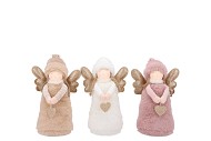 LOULOU COZY SAND STANDING ANGEL ASS 7X8X19CM