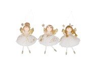 LOULOU COZY GOLD HANGER DANCING GIRL ASS 14X10X2CM