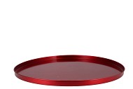 COASTER WILD RED TRAY METAL 56X2CM