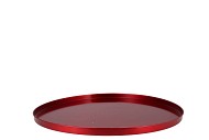 COASTER WILD RED TRAY METAL 46X2CM