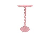 SEPHORA JOLLY PINK SIDE TABLE 30X30X49CM