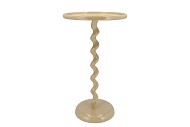 SEPHORA COZY SAND SIDE TABLE 35X35X62CM
