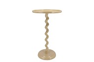 SEPHORA COZY SAND SIDE TABLE 30X30X49CM