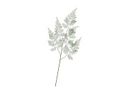 SILK FERN FOREST GREEN SNOWY 106CM