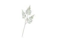 SILK FERN FOREST GREEN SNOWY 86CM