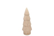 PORTO PINE TREE ANTIQUE GOLD 14X14X28CM NM