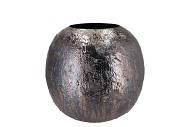 NOAH WILD BLACK VASE FLOWER BALL IRON 20X20X18CM