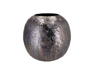 NOAH WILD BLACK VASE FLOWER BALL IRON 14X14X13CM