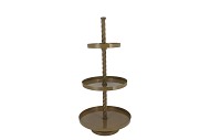 STORAGE SHELF SWIRL SCOTTISH GREEN 45X45X100CM