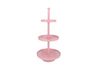 STORAGE SHELF SWIRL JOLLY LIGHT PINK 45X45X100CM