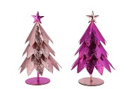 GLAM JOLLY PINK MIX TREE IRON ASS 14X14X18CM