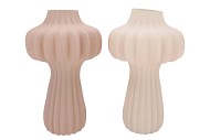 LUXX COZY SAND VASE LANTERN ASS 25X25X40CM