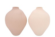 LUXX COZY SAND VASE ORGANIC ASS 23X23X30CM