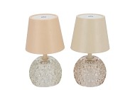 LUCE COSY SAND GLASS GLOBE LED ASS 11X11X20CM