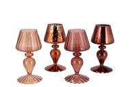 LUCE SCOTTISH SPICE T-LIGHT HOLDER ASS 9X9X18CM