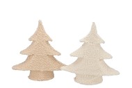SPARKLE X-MAS TREE COZY SAND LED ASS 40X40CM