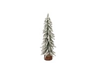 SNOWFLAKE NORDIC GREEN TREE 30CM