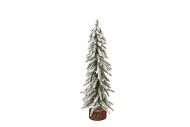 SNOWFLAKE NORDIC GREEN TREE 37CM