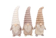 GNOME COZY SAND FUR ASS 15X10X40CM