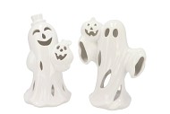 JOLIE JOLLY WHITE GHOST T-LIGHT 17X10X22CM