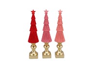 FABY JOLLY PINK XMAS TREE ASS 6X6X30CM