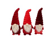 GNOME JOLLY RED FUR ASS 10X7X30CM