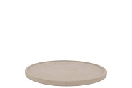 PORTO COZY SAND PLATE 25X25X2CM