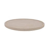 PORTO COZY SAND PLATE 42X42X2CM