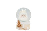 GLOWY COZY GOLD SNOWGLOBE 7X7X10CM