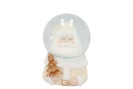GLOWY COZY GOLD SNOWGLOBE 10X10X14CM