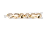 DECO UNBREAKABLE GOLD BALL SET 6 70MM