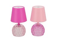 LUCE JOLLY PINK GLASS GLOBE LED ASS 11X11X20CM