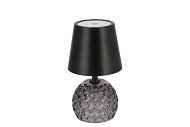 LUCE WILD BLACK GLASS GLOBE LED 11X11X20CM