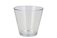 GLAS JAR KONISCH H13XD14 CM