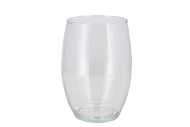 GLAS VAAS BELLY OPTIC H20XD14 CM