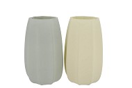 LUXX NORDIC GREEN VASE ARCHES ASS 14X14X18CM