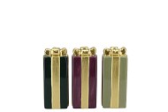 JOY MAJESTIC GREEN GIFT CANDLE H ASS 6X10CM NM