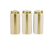 JOY COZY SAND GIFT CANDLE H ASS 6X15CM