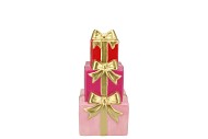 JOY JOLLY PINK GIFTS VASE ASS 10X21CM