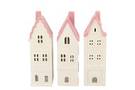 JOLIE COZY SAND HOUSE T-LIGHT ASS. 8X7X26CM NM