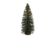 SPARKLE TREE SNOW MAJESTIC GREEN 48X20CM NM