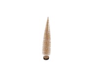 SPARKLE TWIST COZY GOLD SNOW TREE 56X12CM