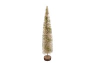 SPARKLE TWIST NORDIC SAND SNOW TREE 30X6CM