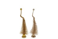 SPARKLE GLITTER WILD BROWN MIX TREE ASS 35X10CM