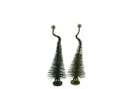 SPARKLE GLITTER MAJESTIC GREEN MIX TREE ASS 24X6CM