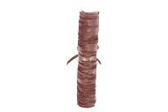 RIBBON CRUSHED VELVET DARK PINK 2MX26CM