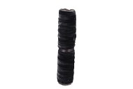 RIBBON CRUSHED VELVET BLACK 2MX26CM