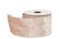 RIBBON VELVET SATIN LIGHT GREY 3MX70MM