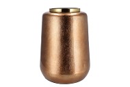 JULIE SCOTTISH PUMPKIN SPICE VASE CILINDER IRON 33X32X40CM