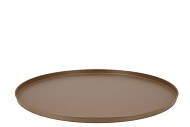 COASTER DARK GOLD TRAY METAL 56X2CM